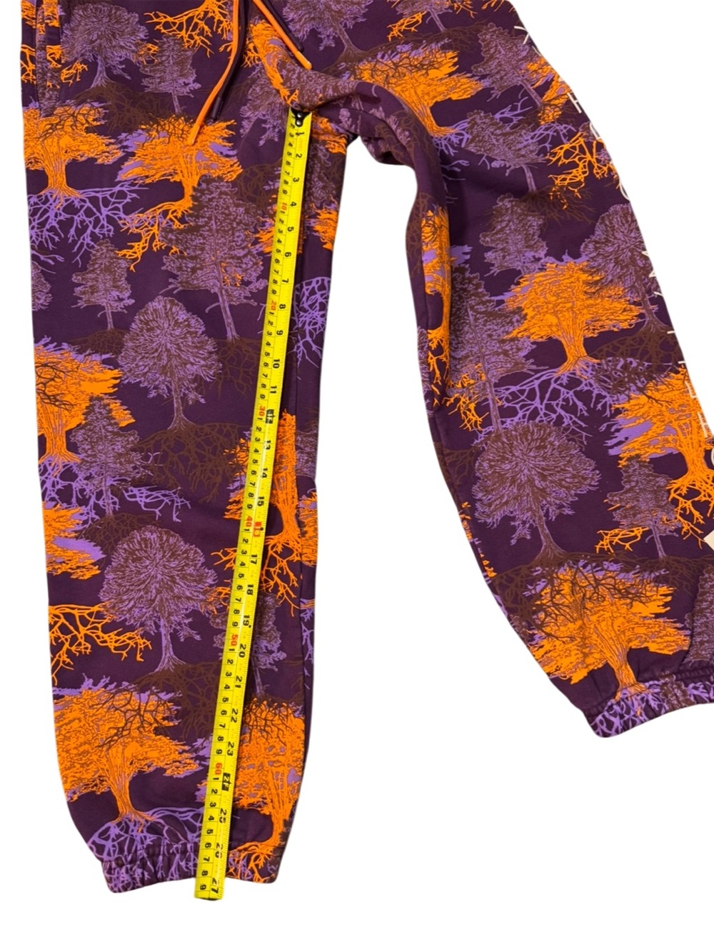 Adidas x Stella McCartney Printed Joggers Psychedelic Tree Purple & Orange Large - Picture 5 of 16